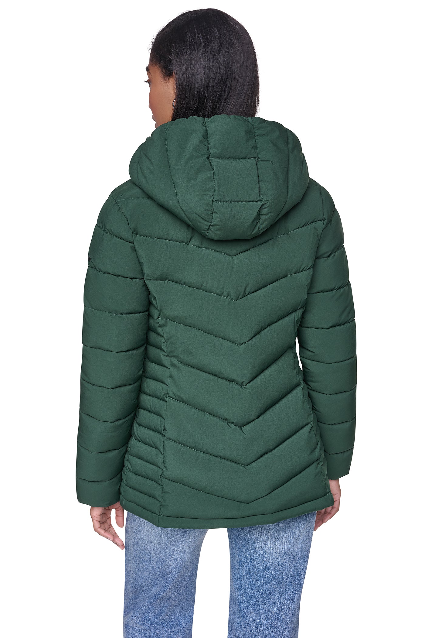 PACKABLE PUFFER JACKET - Hunter - 3