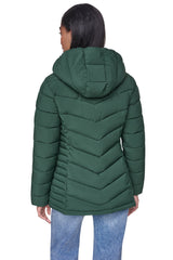 PACKABLE PUFFER JACKET - Hunter - 3