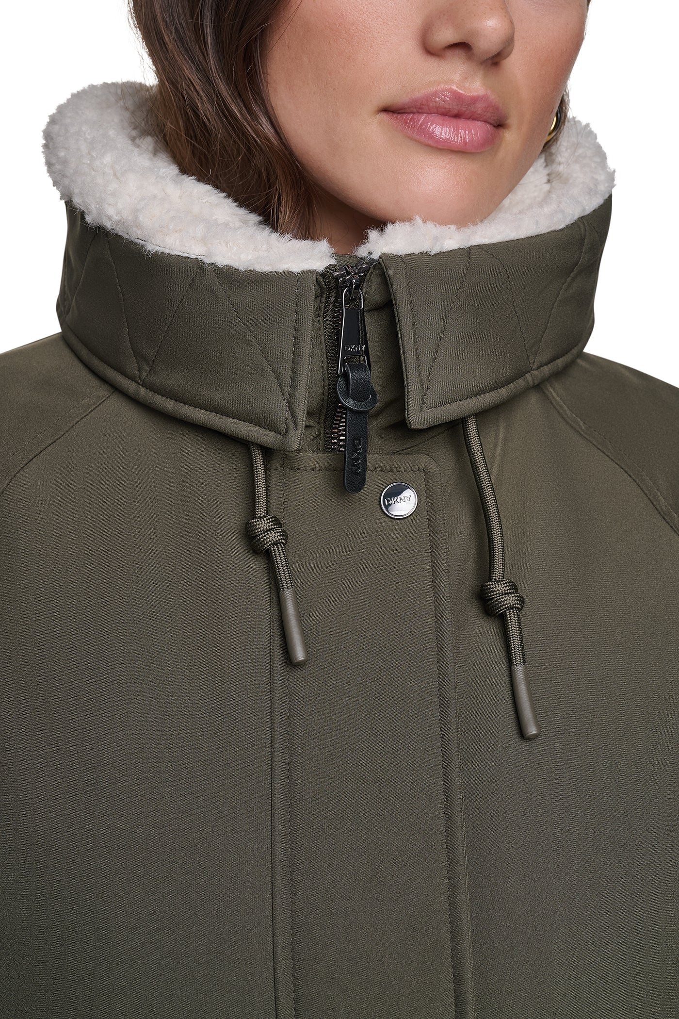 FLEXTECH SOFTSHELL JACKET WITH SHERPA HOOD - LODEN - 6