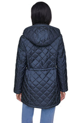 QUILTED ANORAK - Dark Navy - 3