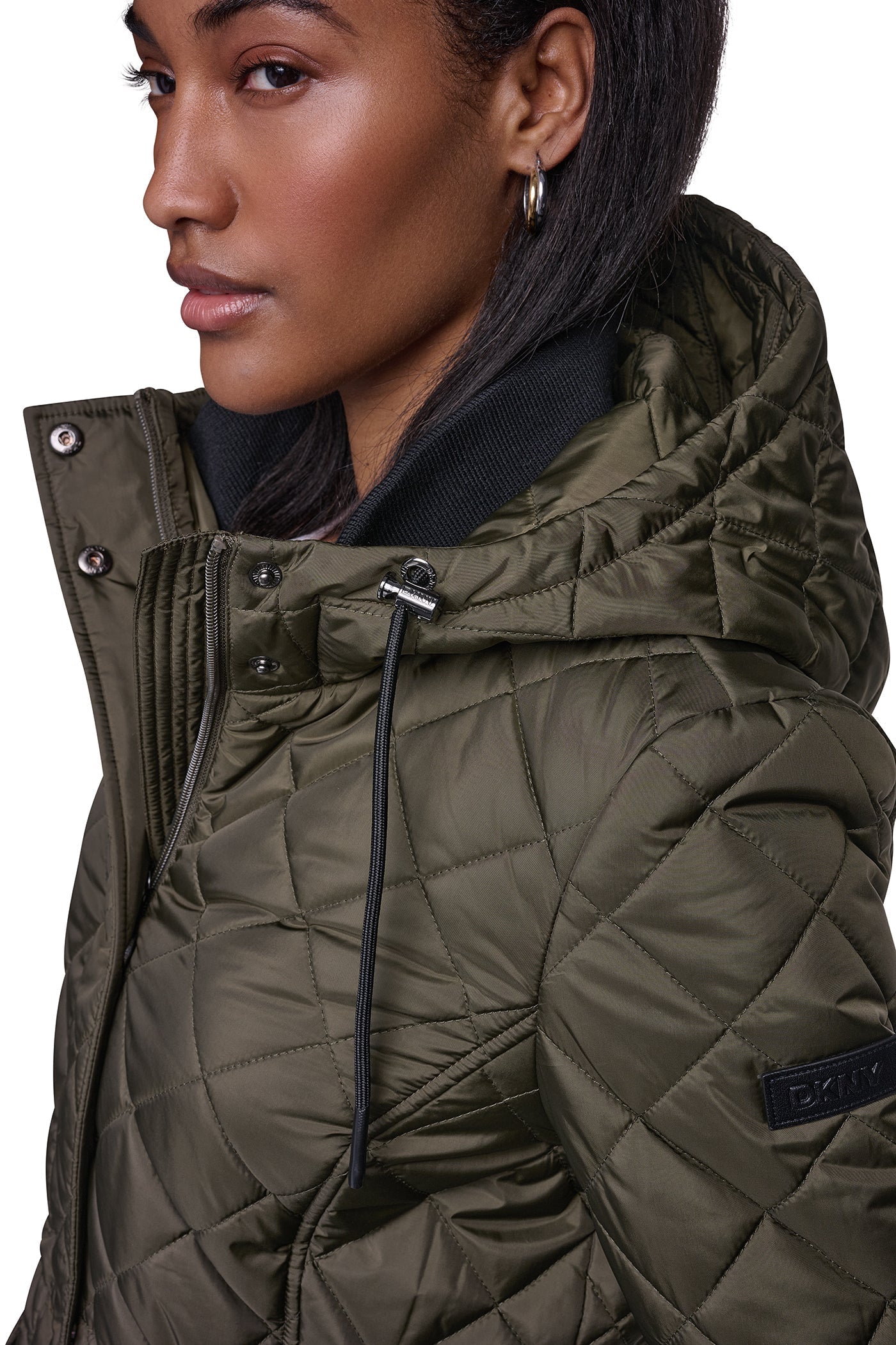 QUILTED ANORAK - Loden - 6