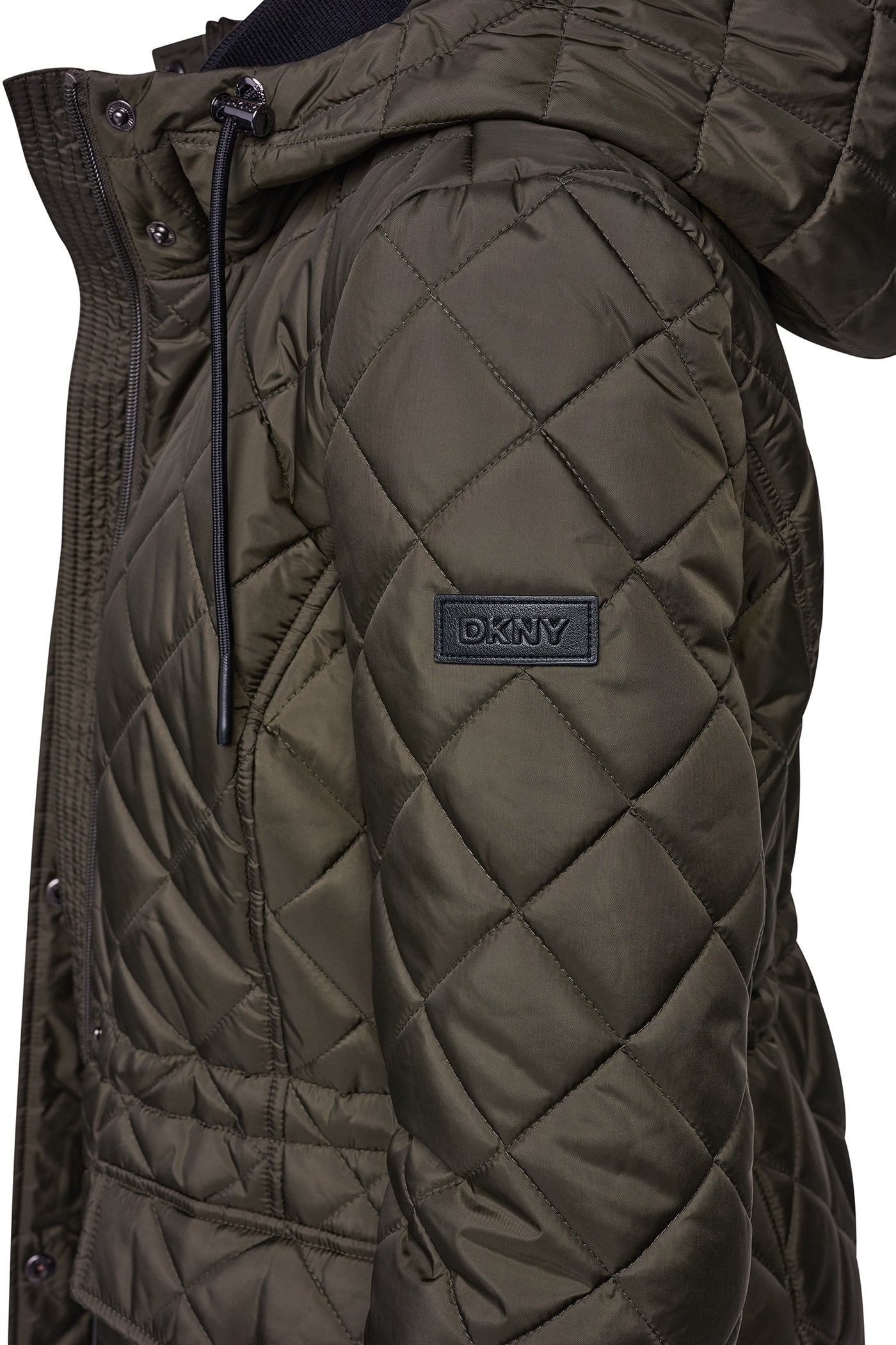 QUILTED ANORAK - Loden - 9