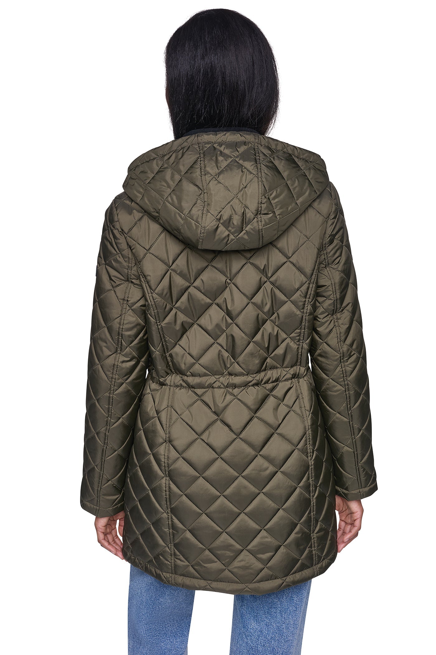 QUILTED ANORAK - Loden - 3