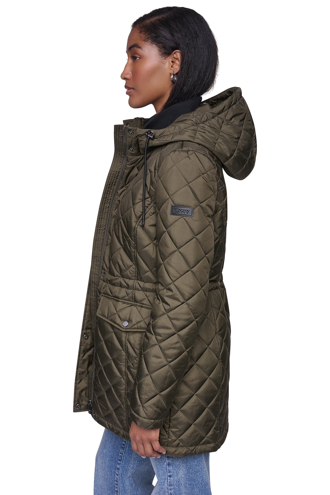 QUILTED ANORAK - Loden - 4