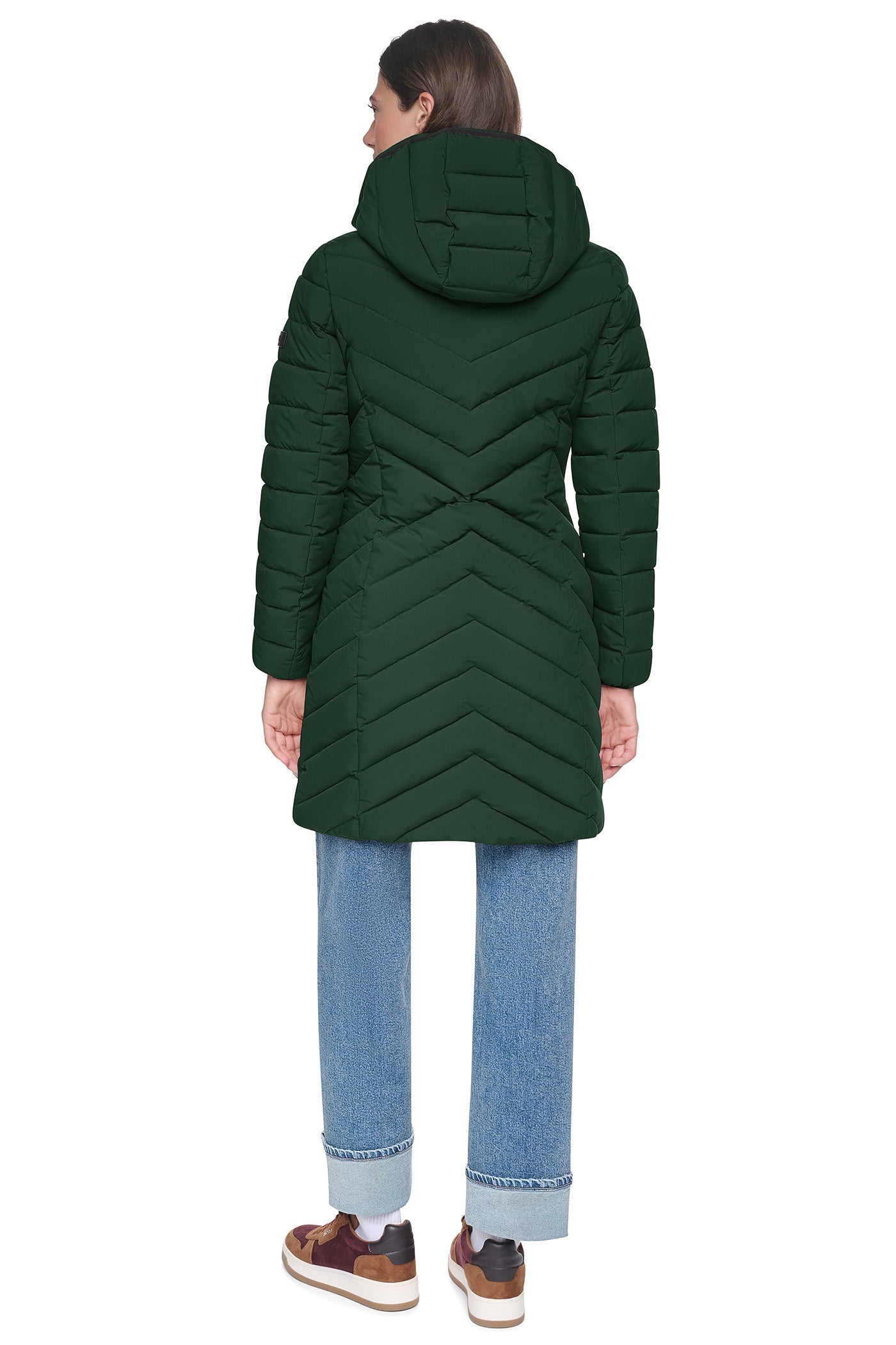 STRETCH PUFFER JACKET - Hunter - 8