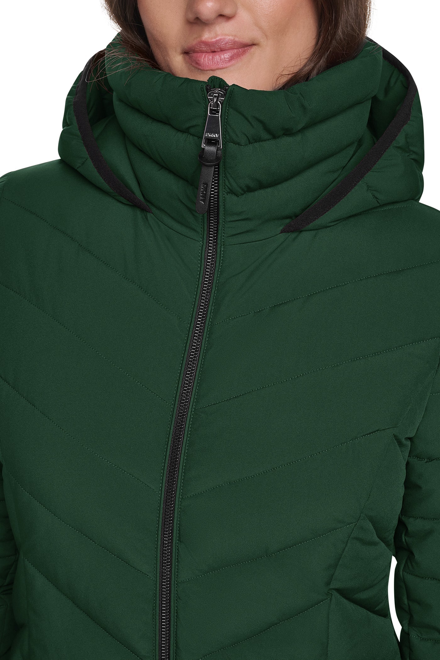 STRETCH PUFFER JACKET - Hunter - 5