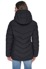PACKABLE PUFFER JACKET - Black - 3