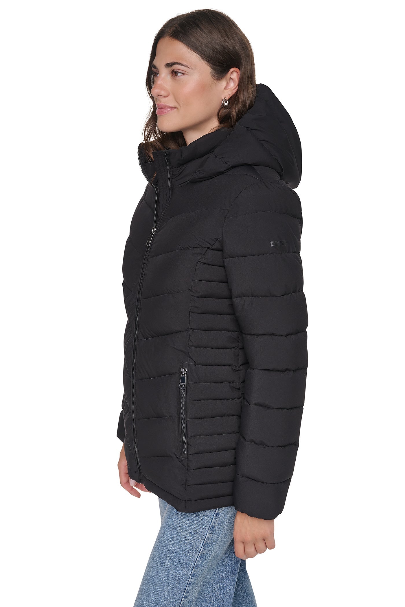 PACKABLE PUFFER JACKET - Black - 4