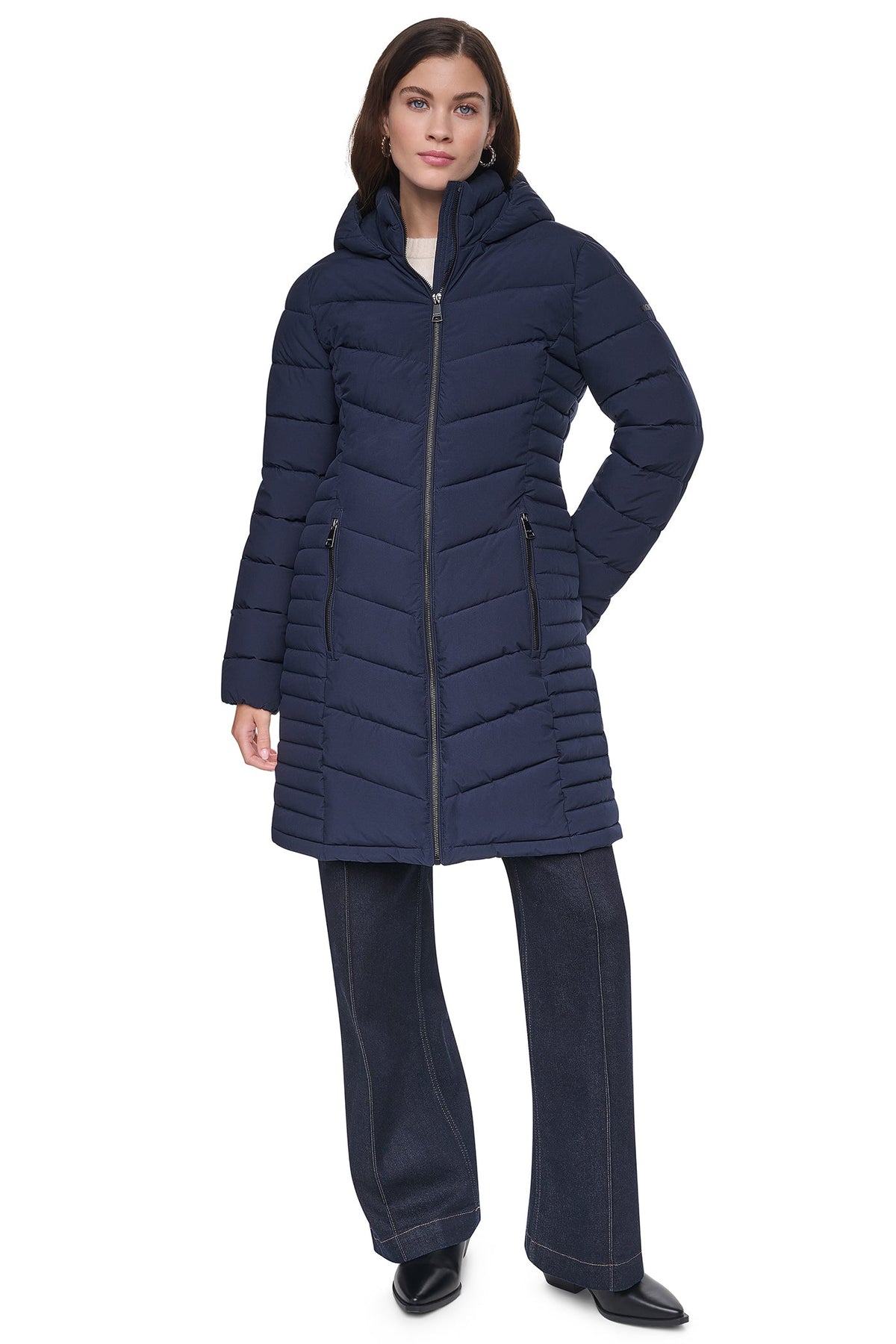 PACKABLE PUFFER - Dark Navy - 1