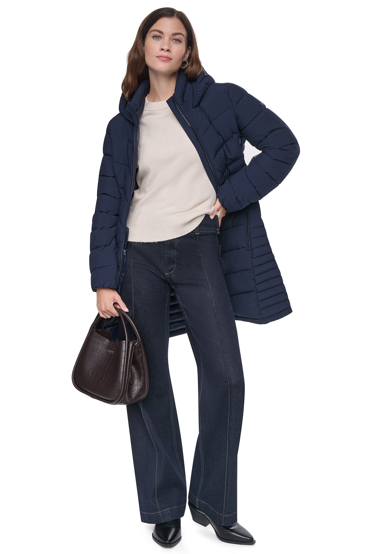 PACKABLE PUFFER - Dark Navy - 7