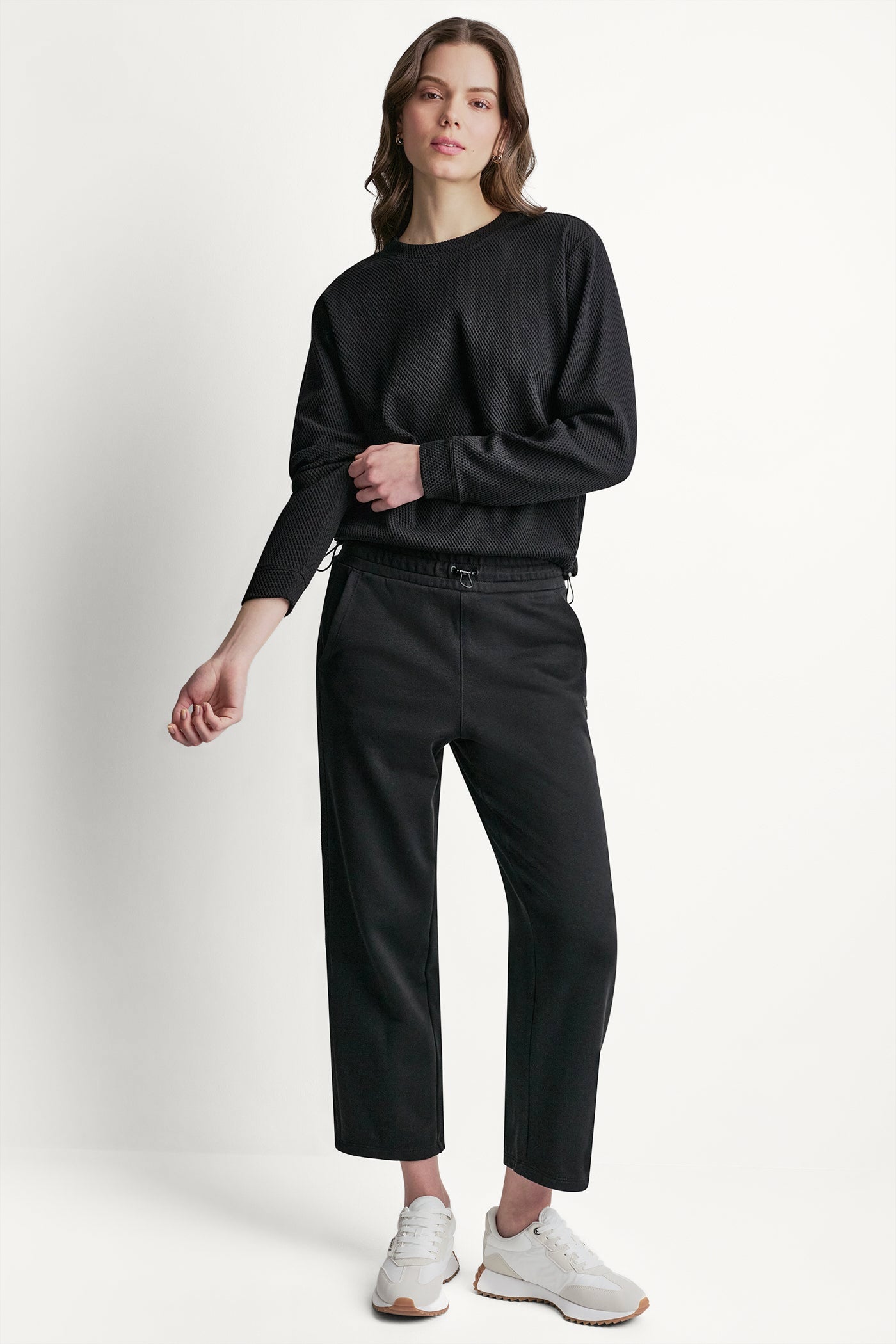 JACQUARD KNIT PULLOVER - Black - 5