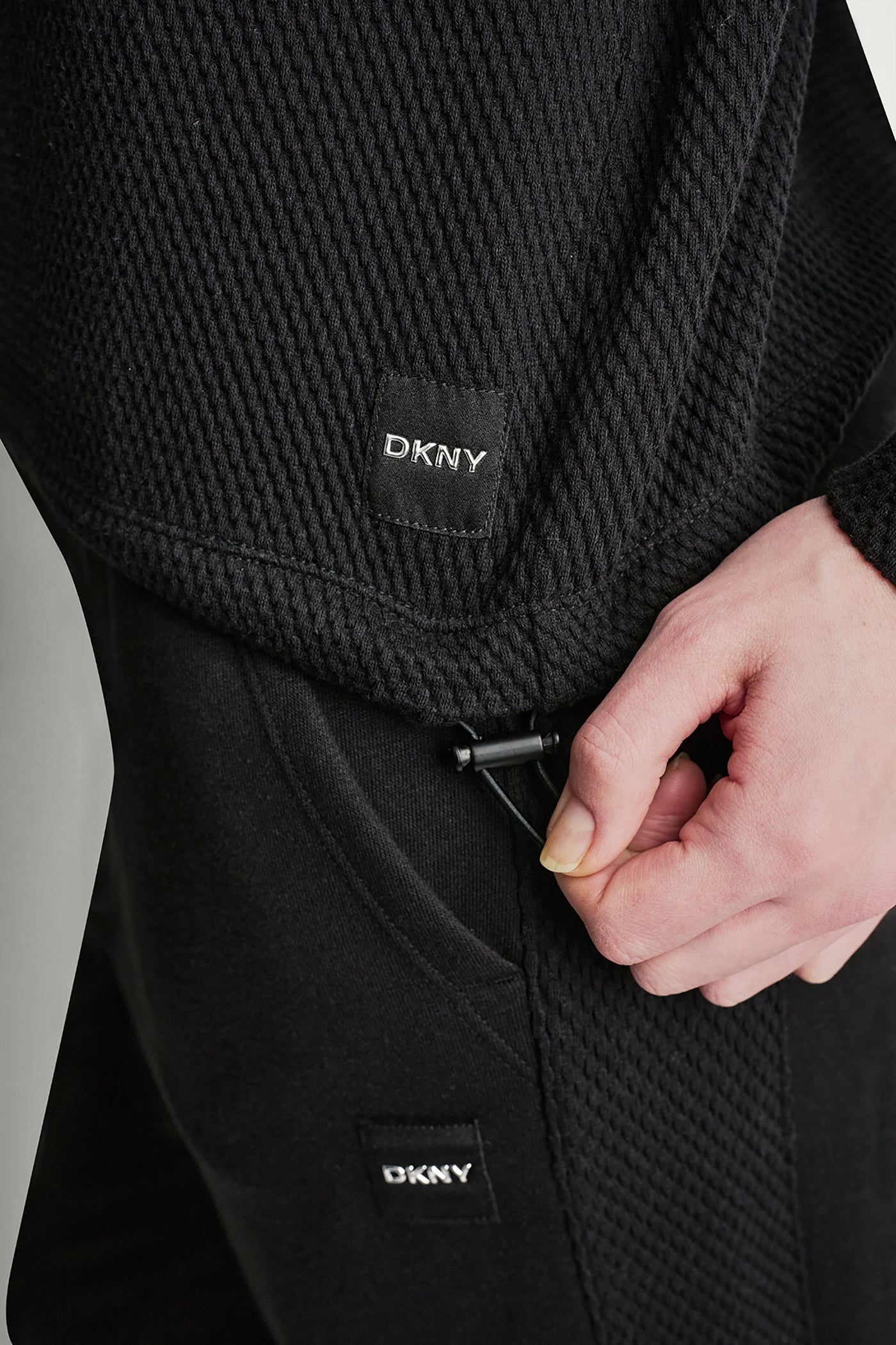 JACQUARD KNIT PULLOVER - Black - 6