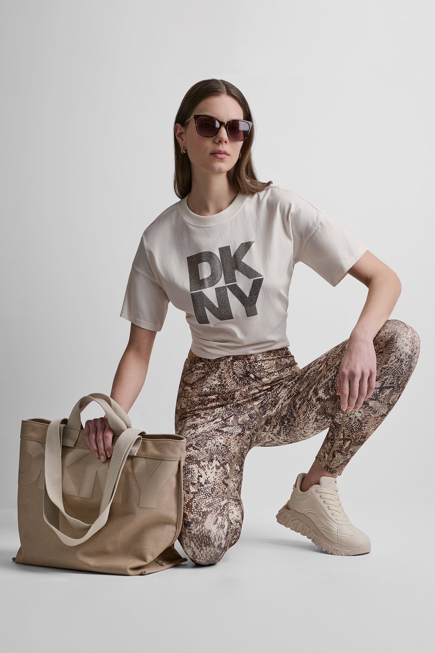 HIGH-RISE 7/8 PRINTED LEGGING - Serpent Chestnut - 6