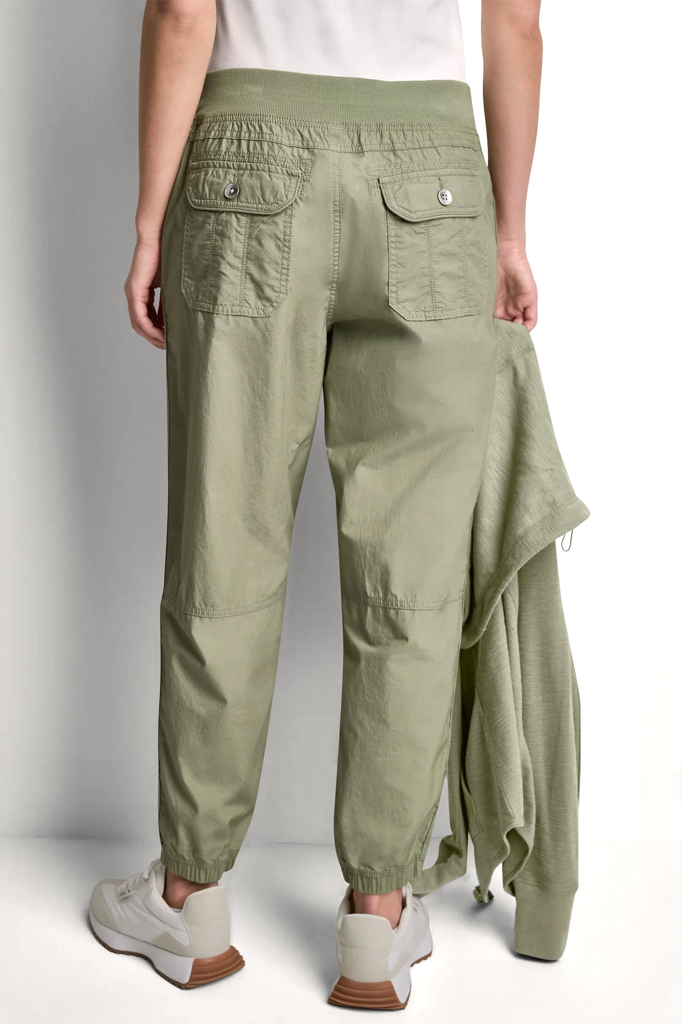 HIGH-RISE SLIM UTILITY JOGGER - Bay Leaf - 3