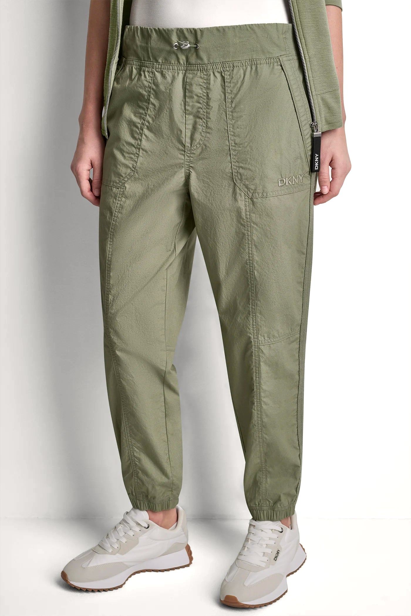 HIGH-RISE SLIM UTILITY JOGGER - Bay Leaf - 2