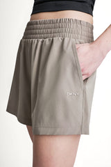 HUDSON STRETCH HIGH-RISE SHORT - Mushroom - 2