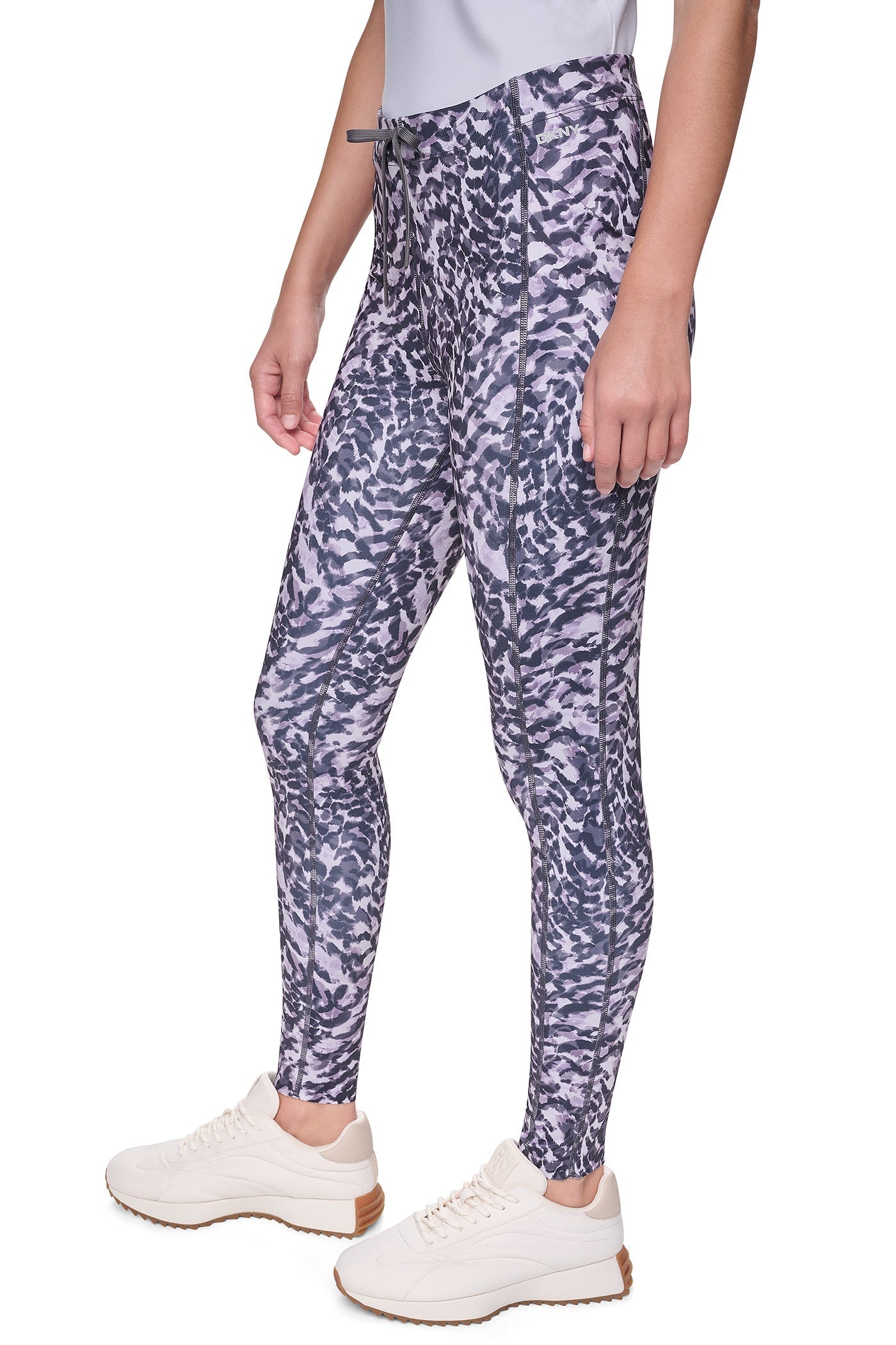 HIGH-RISE SIDE POCKET LEGGING - Lilac Frost Animal Disguise - 4