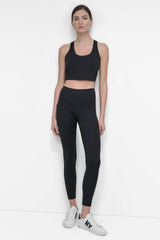 MID-RISE 7/8-LENGTH LEGGING - Black - 2