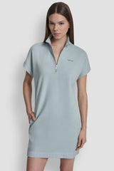 METALLIC BUBBLE LOGO SNEAKER DRESS - Mineral - 2