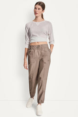 HIGH-RISE SLIM UTILITY JOGGER - Mushroom - 2