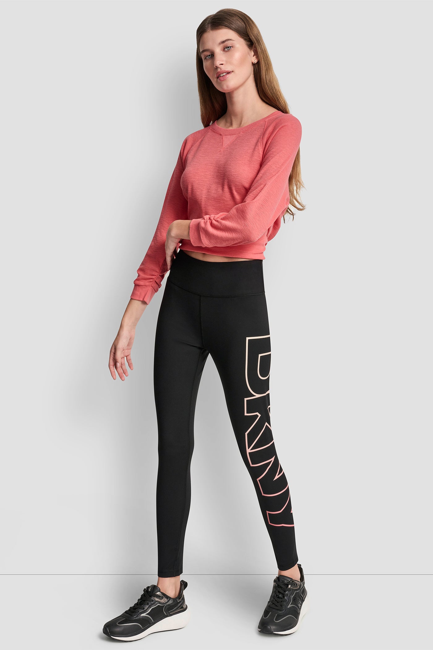 HIGH-RISE OMBRÉ LOGO 7/8-LENGTH LEGGING - Sunkissed Combo - 5