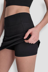 EXTRA HIGH-RISE BALANCE COMPRESSION SKORT - Black - 4