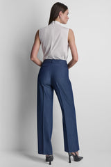 STRAIGHT LEG TROUSER - Dark Navy - 3