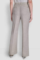 STRAIGHT LEG MODERN FIT PANT - Pebble/White - 3