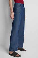 HIGH-RISE STRAIGHT LEG PANT - Crosby Wash - 4