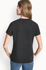 STATUE OF LIBERTY CONVERSATIONAL T-SHIRT - Black - 3