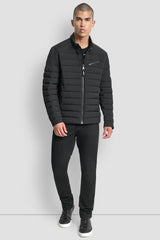 LIGHT WEIGHT MOTO JACKET - Black - 4
