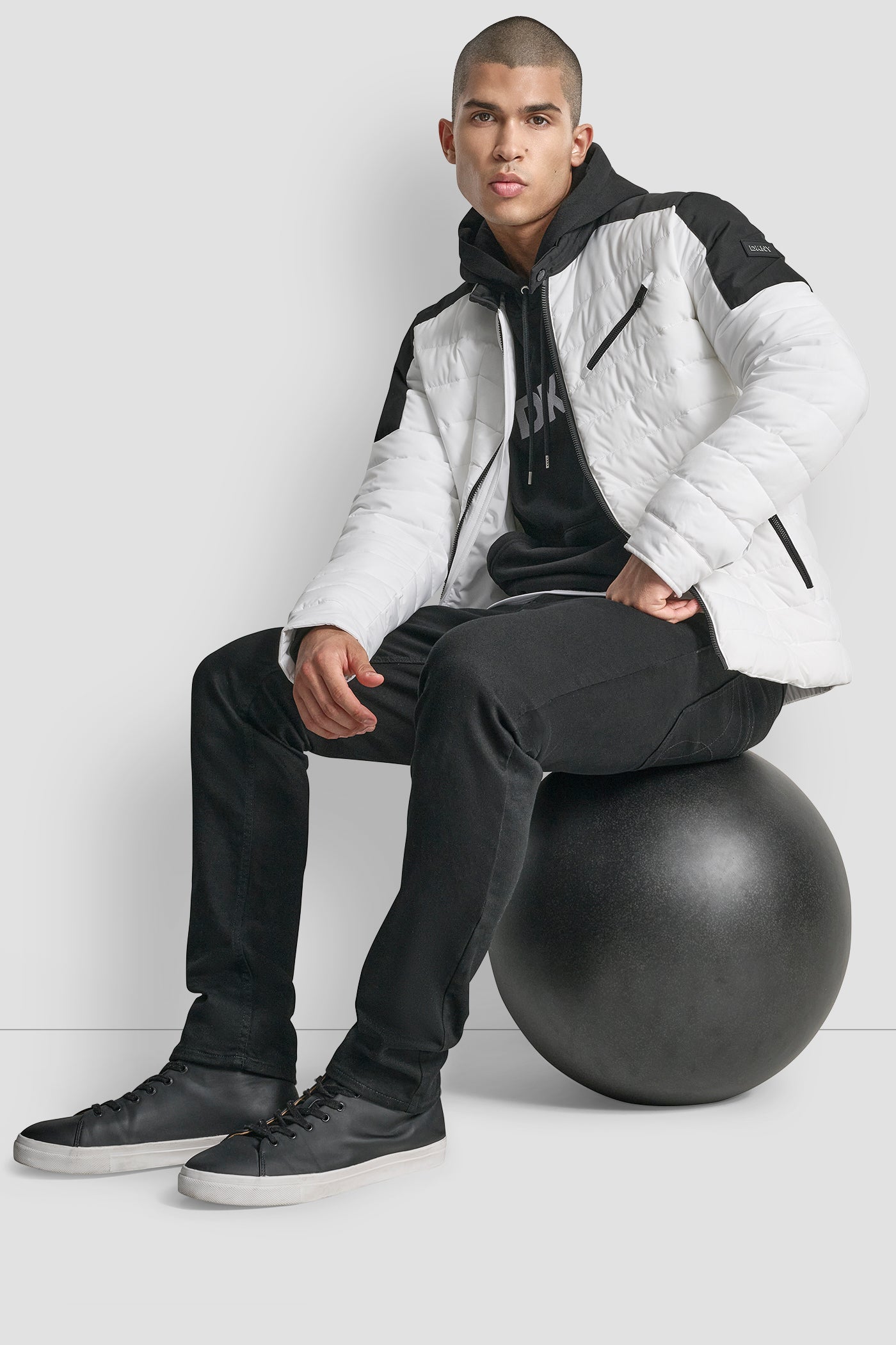 LIGHT WEIGHT MOTO JACKET - White - 10