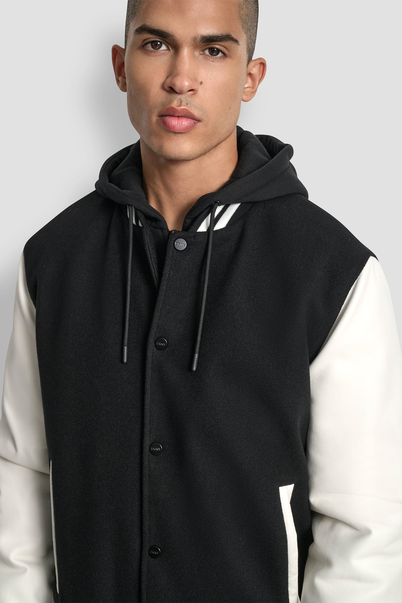 VARSITY JACKET - Black - 8