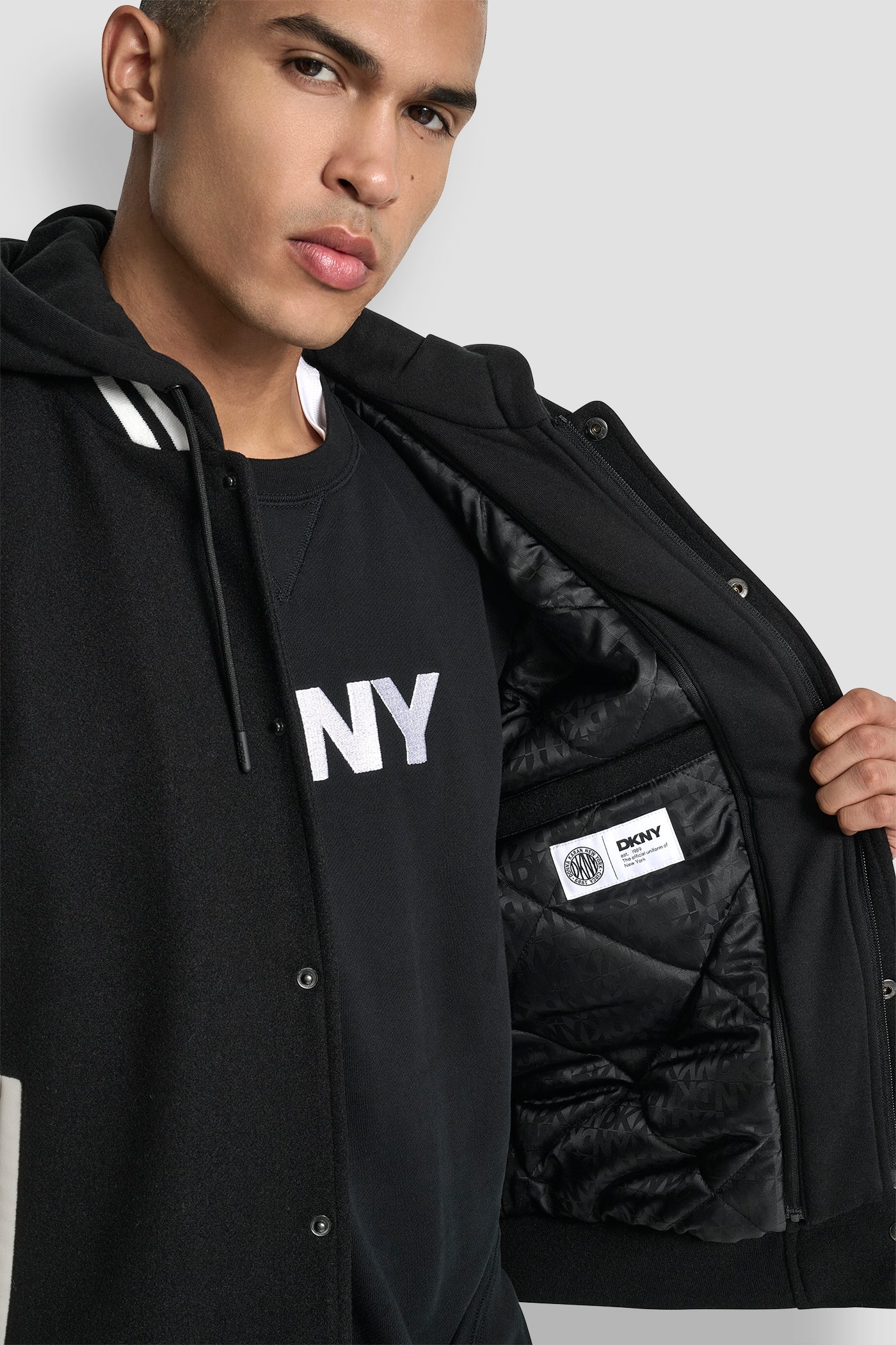 VARSITY JACKET - Black - 9