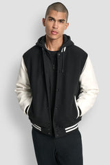 VARSITY JACKET - Black - 4