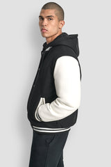 VARSITY JACKET - Black - 2