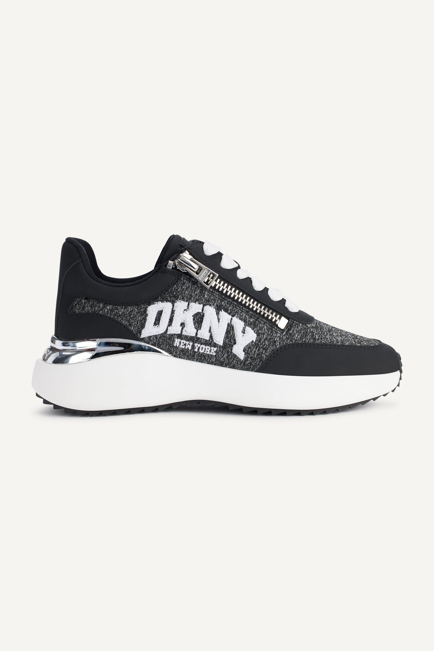 ZACATA LACE UP SNEAKER - BLACK/CHARCOAL - 1
