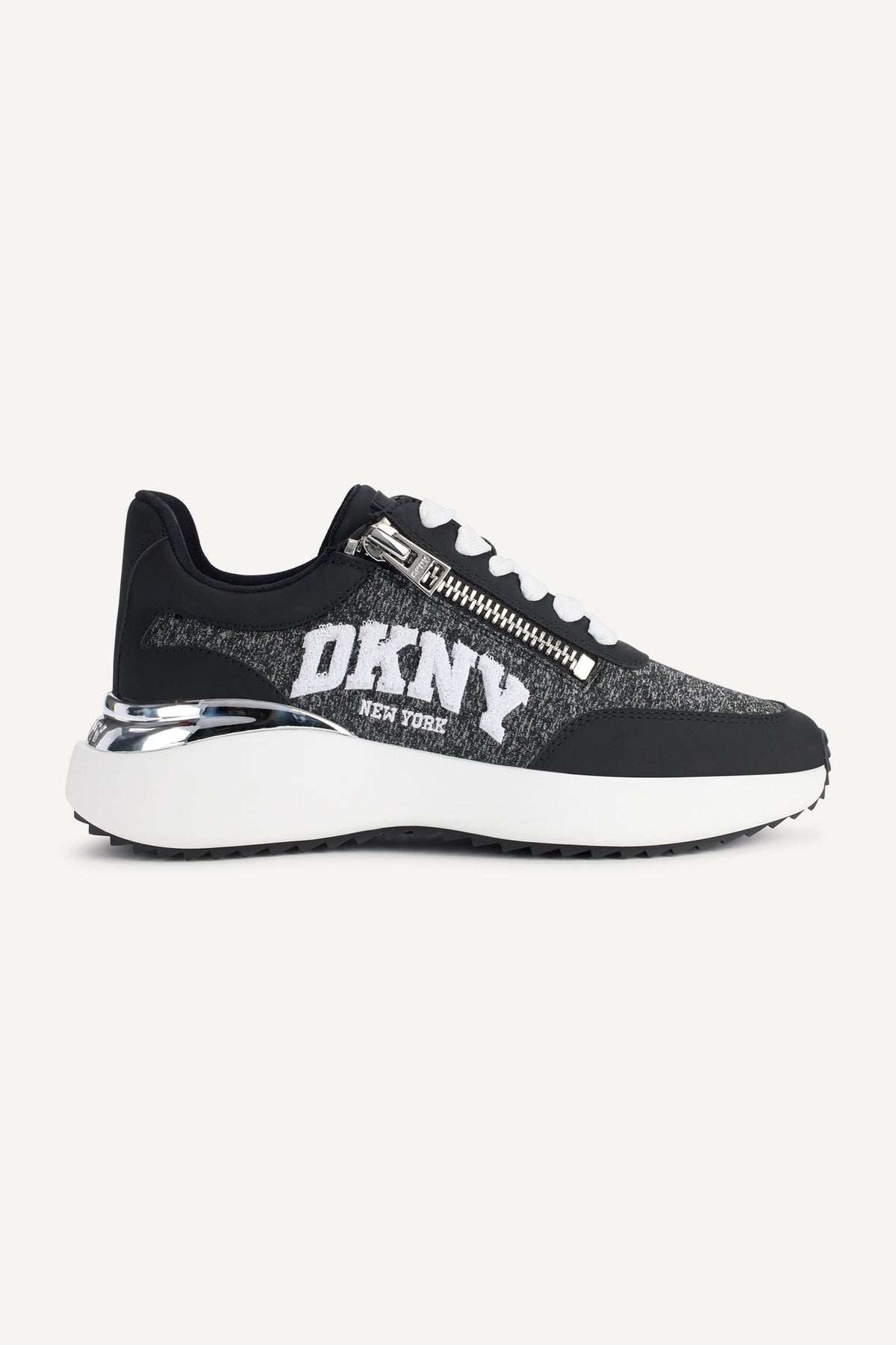 ZACATA LACE UP SNEAKER - BLACK/CHARCOAL - 1