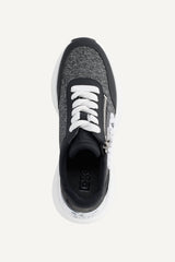 ZACATA LACE UP SNEAKER - BLACK/CHARCOAL - 3