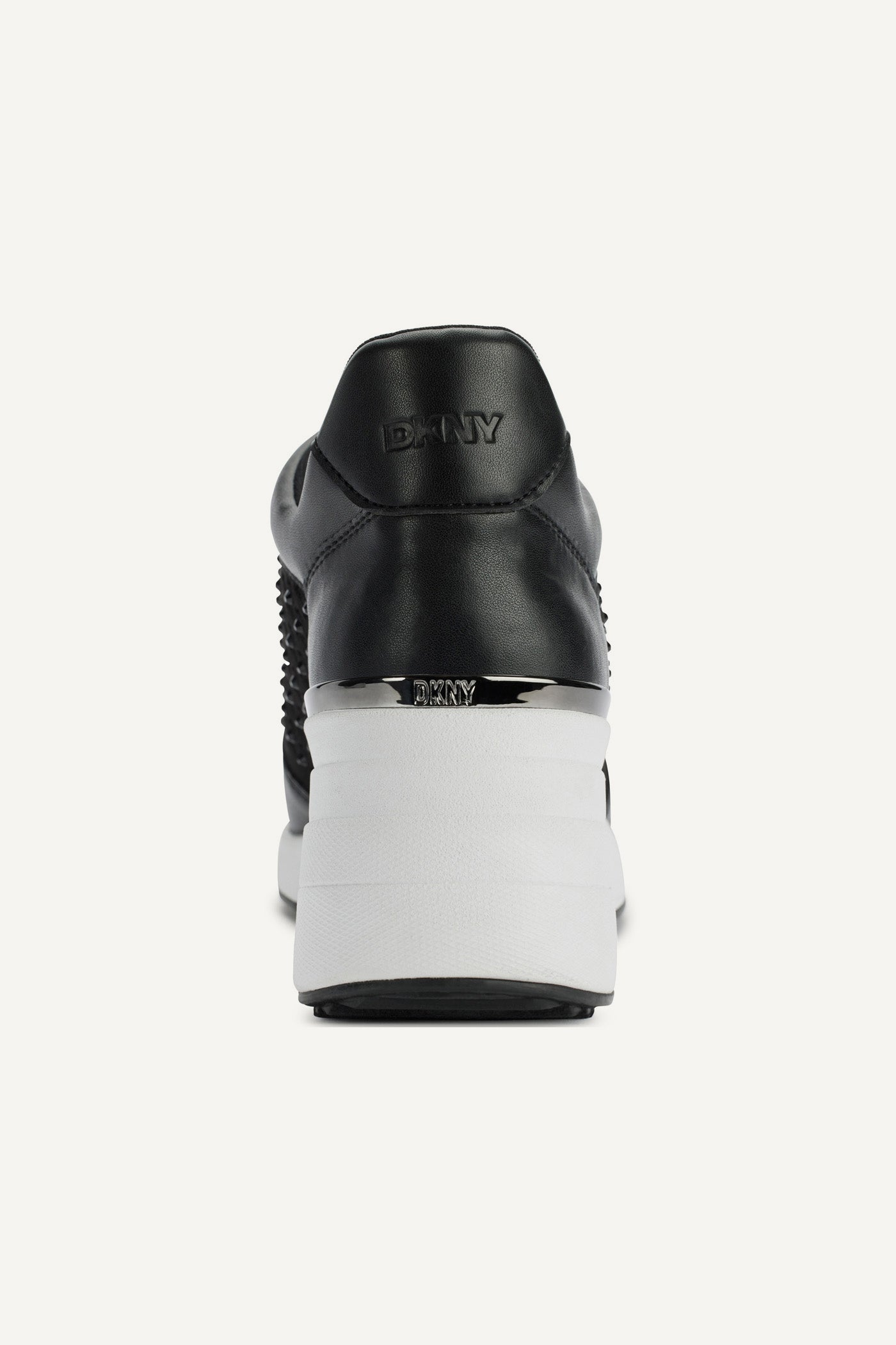 KALINDA WEDGE SNEAKER - BLACK/BLACK - 4