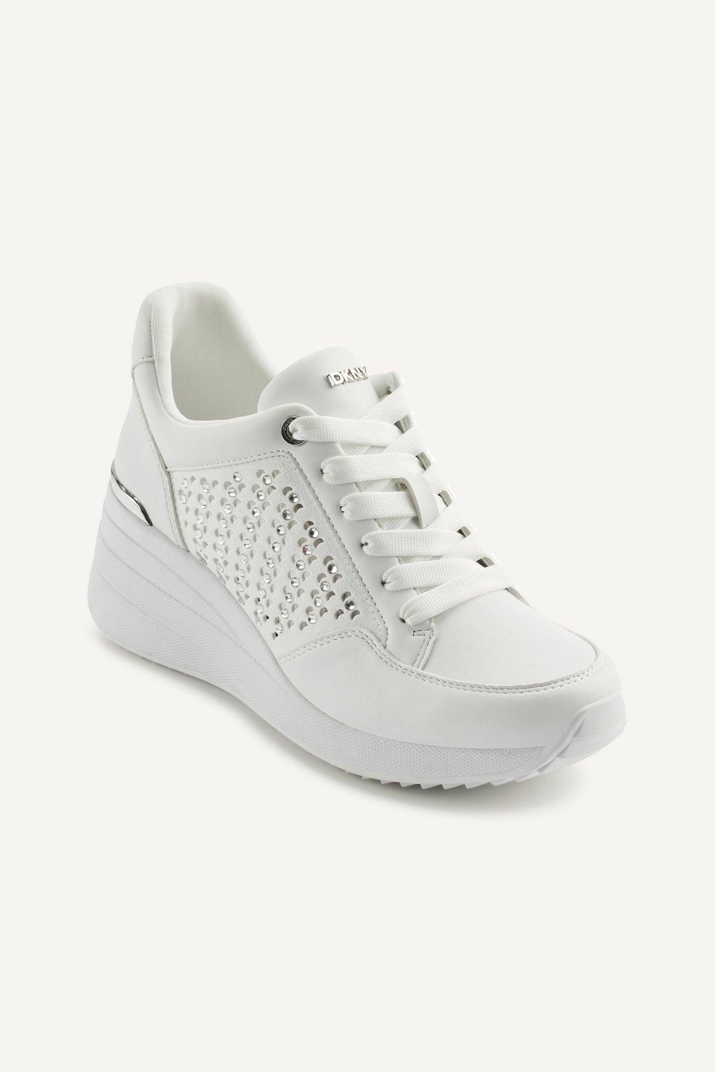 KALINDA WEDGE SNEAKER - BRIGHT WHITE - 2