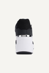 KALINA WEDGE SNEAKER - Black - 4