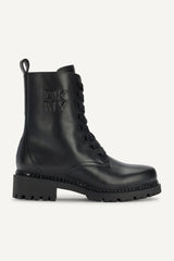 ROMMILY LACE UP BOOT - Black - 1
