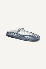 LOUEY MARY JANE FLAT - Slate Blue - 2