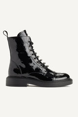 MALAYA LACE UP BOOT - Black - 1