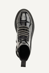 MALAYA LACE UP BOOT - Black - 3