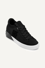 MALLORY LACE-UP SNEAKER - Black - 2