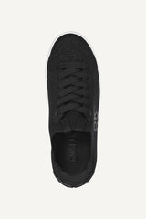 MALLORY LACE-UP SNEAKER - Black - 3
