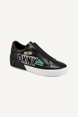 MINDI CITY SIGNS SLIP ON SNEAKER - Black - 3