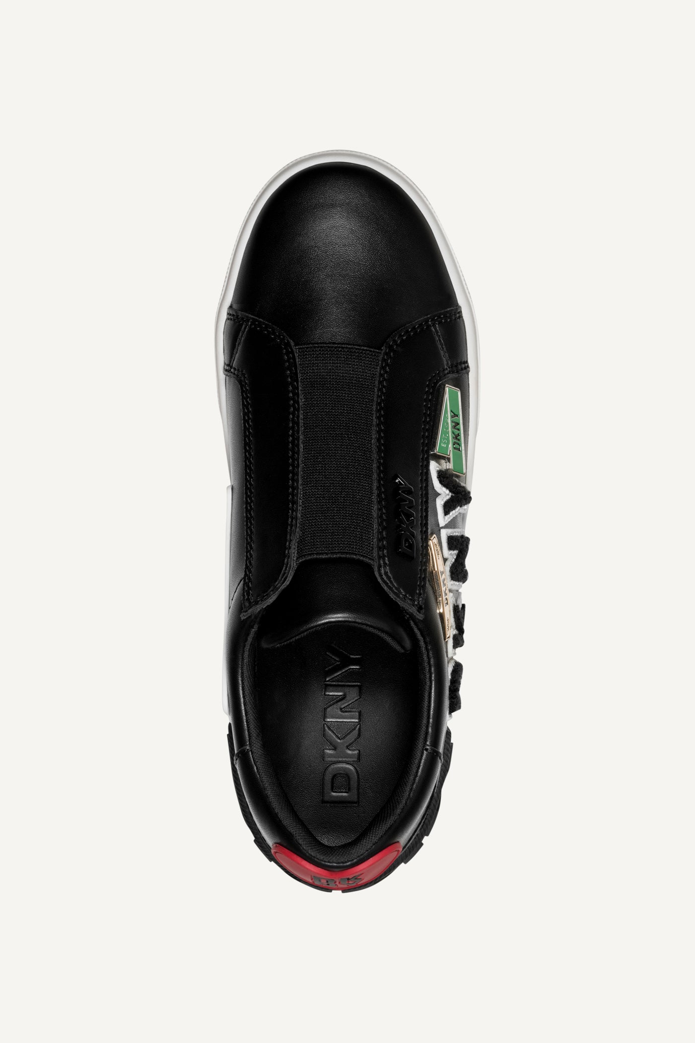 MINDI CITY SIGNS SLIP ON SNEAKER - Black - 4